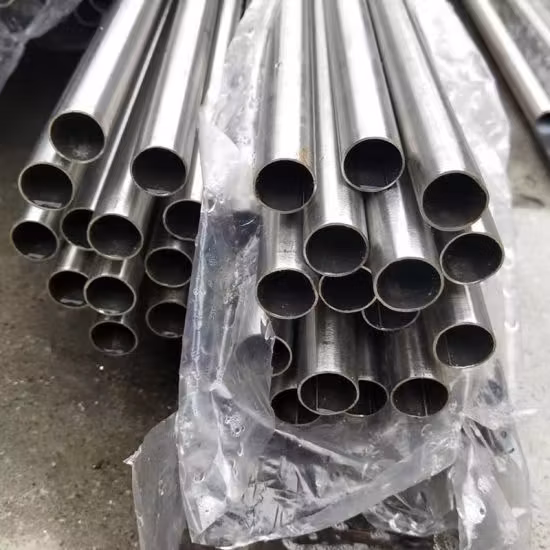 Tubo rotondo in acciaio inossidabile ASTM A270 A554 SS304 316L 316 310S 440 1.4301 321 904L 201 Tubo quadrato Inox Ss senza saldatura