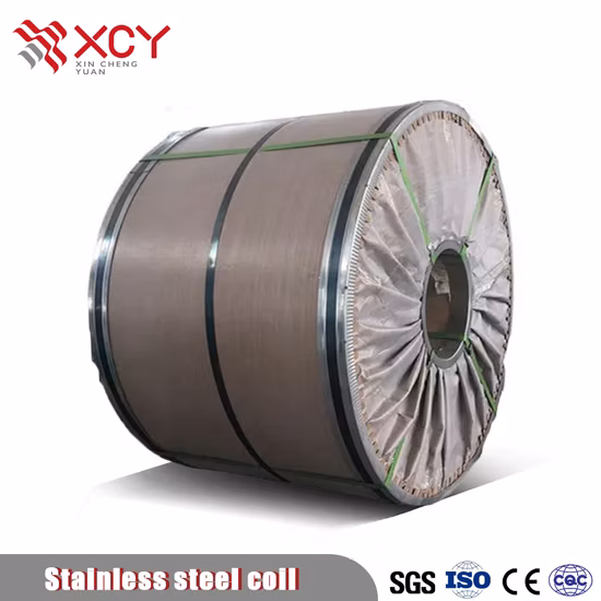 Bobina 0.5*1250mm 0.4*1000mm dell'acciaio inossidabile di serie di AISI ASTM SUS 304 304L 316 316L laminata a caldo materiale laminato a freddo Ss Bobina